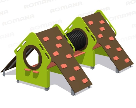 Игровой домик Romana 115.45.00_30.08 для детских площадок, фото 3