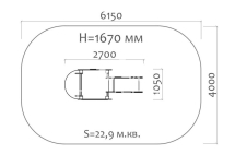 Горка Солнышко 08112 H=650 для детской площадки Горка Солнышко 08112 H=650 для детской площадки