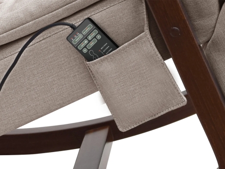 Массажное кресло качалка OTO Grand Life OT2007 Бежевый, фото 5