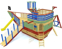 Игровой комплекс TORUDA WOOD Пиратский корабль 1