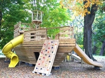 Игровой комплекс TORUDA WOOD Пиратский корабль 1