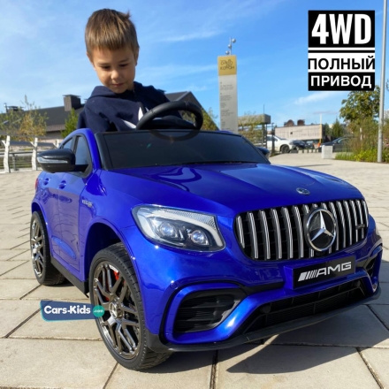 Электромобиль Mercedes Benz GLC63 AMG 4WD QLS-5688 синий, фото 1