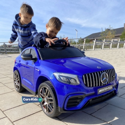 Электромобиль Mercedes Benz GLC63 AMG 4WD QLS-5688 синий, фото 8