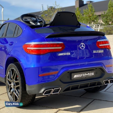 Электромобиль Mercedes Benz GLC63 AMG 4WD QLS-5688 синий, фото 6