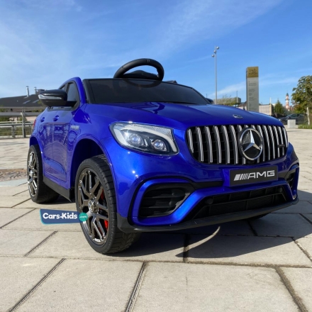 Электромобиль Mercedes Benz GLC63 AMG 4WD QLS-5688 синий, фото 2