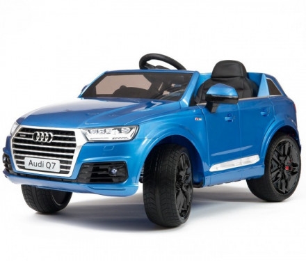 Детский электромобиль Audi Q7 LUXURY 2.4G - Blue - HL159-LUX-BL, фото 1