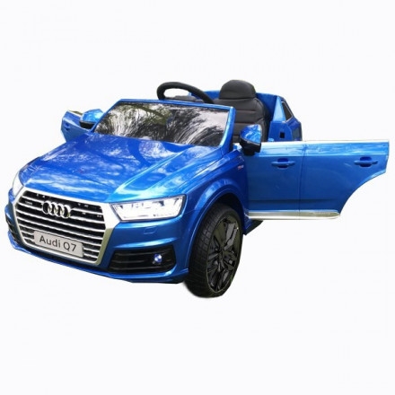 Детский электромобиль Audi Q7 LUXURY 2.4G - Blue - HL159-LUX-BL, фото 3
