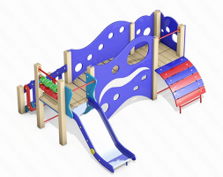 Детский игровой комплекс Атлантика 9110, фото 1