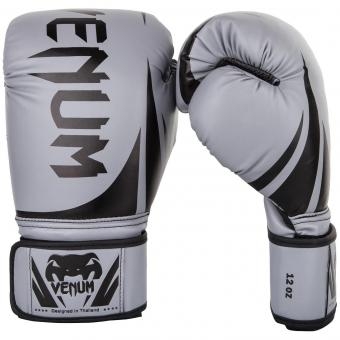 Перчатки боксерские Venum Challenger 2.0 Grey/Black, фото 1