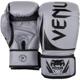 Перчатки боксерские Venum Challenger 2.0 Grey/Black, фото 2