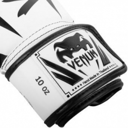 Перчатки боксерские Venum Elite White/Black, фото 2