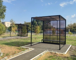 Пергола со скамейкой TORUDA SQR-01, фото 1