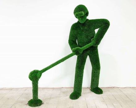 Топиари сталевар Романов - газон Deluxe, фото 1