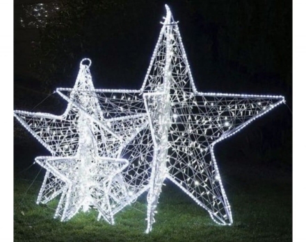 Световая фигура Светящаяся звезда 120 см, фото 1