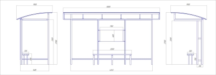Автобусный павильон &quot;Стандарт-П2&quot;, фото 4