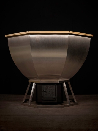 Банный чан KELLEK Siberic AISI 304 на 4-6 человек неокрашенный, фото 1