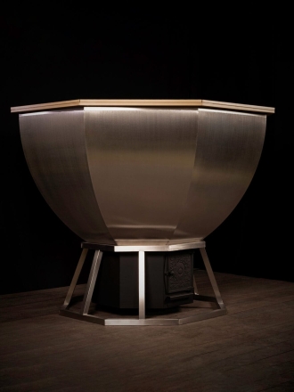 Банный чан KELLEK Siberic AISI 304 на 4-6 человек неокрашенный, фото 2