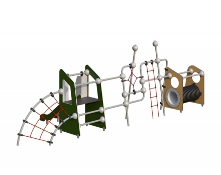 Игровой комплекс Сфера Romana 057.45.00 (фанера, цвет - зелёный), фото 3