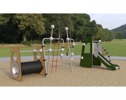 Игровой комплекс Сфера Romana 057.45.00 (фанера, цвет - зелёный), фото 5