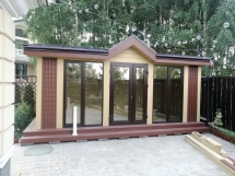 Закрытая беседка Утепленное Мини-Шале Закрытая беседка Утепленное Мини-Шале