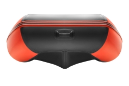 YACHTMAN-360 СК (Яхтман) красный-черный (лодка ПВХ под мотор с усилением), фото 4