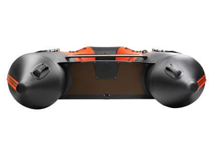 YACHTMAN-360 СК (Яхтман) красный-черный (лодка ПВХ под мотор с усилением), фото 5