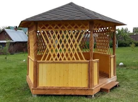 Шестигранная беседка ПРОСТОР, фото 5