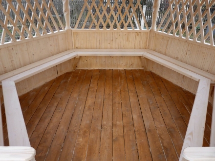 Шестигранная беседка ПРОСТОР, фото 10