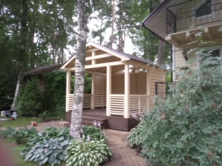 Квадратная беседка Еловая, фото 5