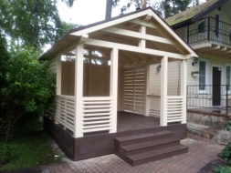 Квадратная беседка Еловая, фото 4