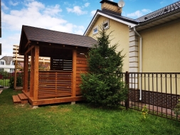 Квадратная беседка Еловая, фото 2