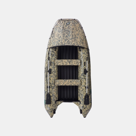 GLADIATOR E 350 PRO AIR Цифровой камуфляж моторная лодка ПВХ, фото 5