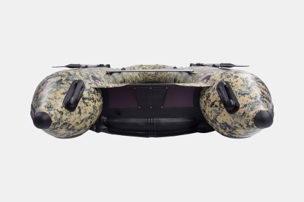 GLADIATOR E 350 PRO AIR Цифровой камуфляж моторная лодка ПВХ, фото 8