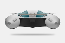 GLADIATOR B 420 LIGHT B Морской зеленый-белый моторная лодка ПВХ Фанерный пайол