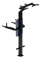 Турник три хвата+брусья (серый) - Уличный тренажер - СТ 012-13, фото 2 Турник три хвата+брусья (серый) - Уличный тренажер - СТ 012-13, фото 2