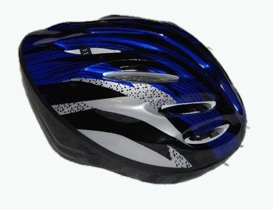 Защитный шлем для скейтбордистов, роллеров, велосипедистов. Цвет синий NEW!!! K11, фото 1