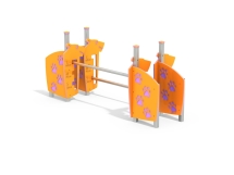 МФ 6.504.11 Двойной барьер для собак цинк