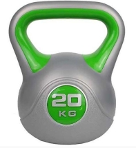 Гиря 20 кг пластиковая Гиря 20 кг пластиковая