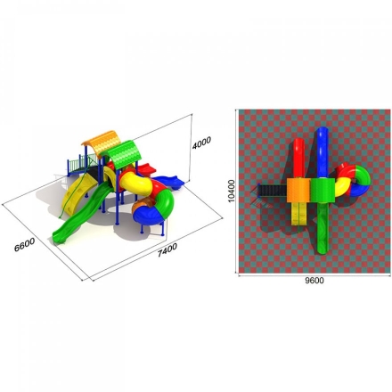 Детская площадка Джунгли 2.1, фото 3