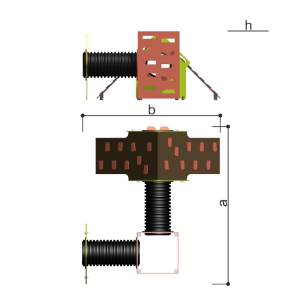 Игровой домик Romana 115.46.00_30.09 для детских площадок, фото 4