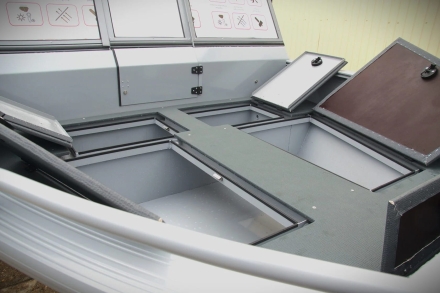 Алюминиевая лодка ALUTON 490 Fish, фото 13