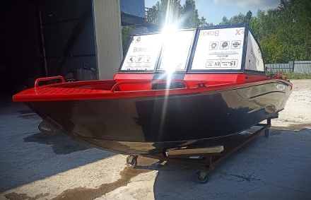 Алюминиевая лодка ALUTON 490 Fish, фото 3