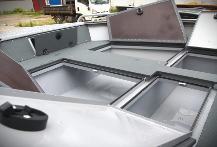 Алюминиевая лодка ALUTON 490 Fish, фото 10