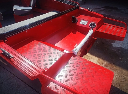 Алюминиевая лодка ALUTON 490 Fish, фото 4