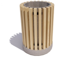 Урна с бетонным основанием Сквер, фото 4 Урна с бетонным основанием Сквер, фото 4