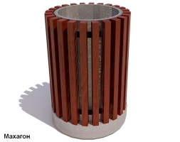 Урна с бетонным основанием Сквер, фото 5 Урна с бетонным основанием Сквер, фото 5