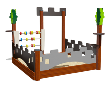 Песочница ВСТ 5131 для детской площадки Песочница ВСТ 5131 для детской площадки