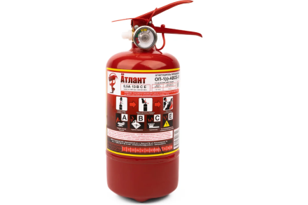 Огнетушитель Атлант оп-1(з)-аbсе-01 ОП-1 АBСЕ, фото 1