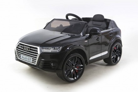 Детский электромобиль Audi Q7 LUXURY 2.4G - Black - HL159-LUX-B, фото 1