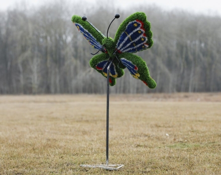 Топиари Бабочка на стойке - газон Eco, фото 4